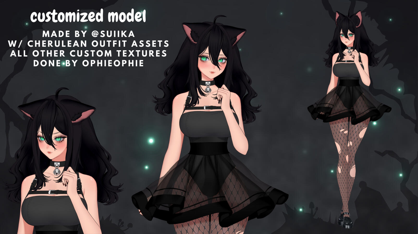 Ophie's customized version of the @Suiika vtuber model